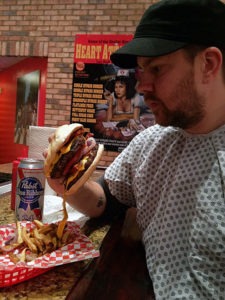 Me at Heart Attack Grill in Las Vegas