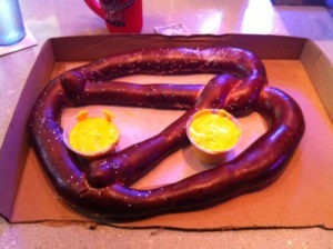 Leff's Lucky Town's Giant Soft Pretzel