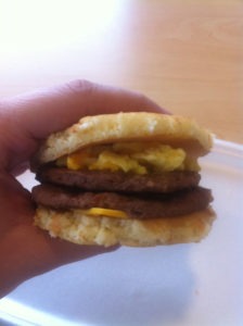 The McDonald's Pancake Burrito Burger