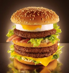 The McDonald's Mega Tamago Burger