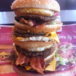 The McDonald's Double Mega Tamago Burger