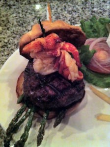 The Surf and Turf Burger