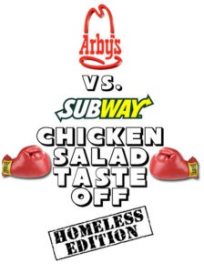 Arby's vs. Subway Chicken Salad Taste-Off