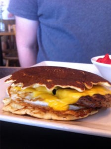 The Pancake Egg Burger