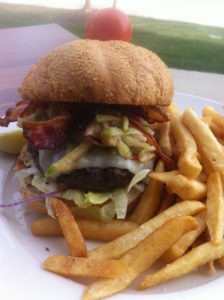 The Apple Bacon Burger