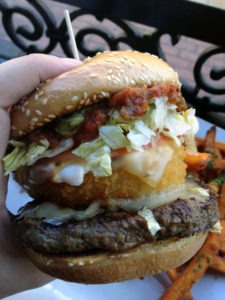 The Dirty Sanchez Baja Burger from Nicky Rottens