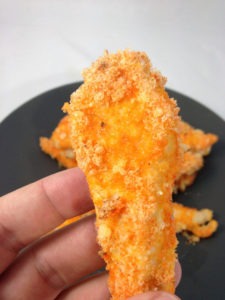 Cheese Ball Crusted Chicken Strips