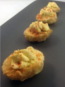 Deep Fried Deviled Eggs