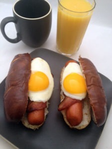 Breakfast Hot Dogs