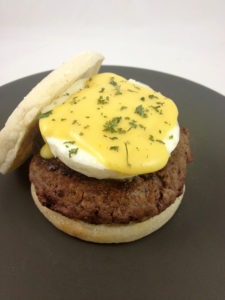 The Eggs Benedict Burger