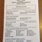 The Denny's "Build Your Own Burger" Menu