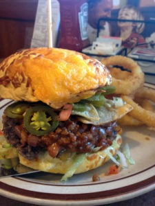 The Macho Nacho Burger