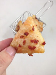 Beer and Bacon Battered Deep Fried Doritos