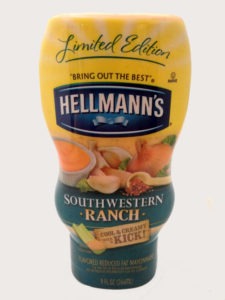 Hellmannâ€™s Southwestern Ranch Mayonnaise Hellmannâ€™s Southwestern Ranch Mayonnaise 