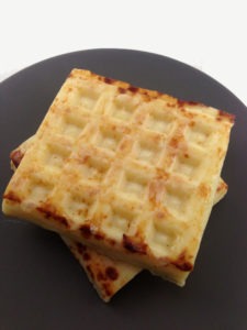 Bread Cheese Waffles