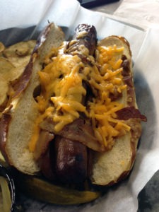 The Brewers Brat Dog