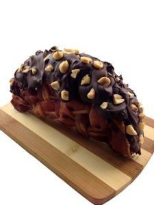 The Bacon Weave Choco Taco