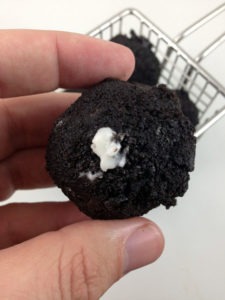 Deep Fried Oreo Cookie Filling