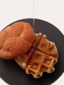 The Waffle Breaded Chicken Patty Sandwich