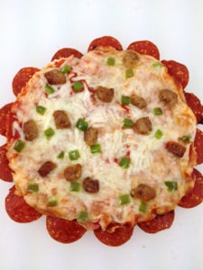 Pepperoni Crust Pizza