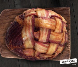 Bacon Wrapped Easter Ham