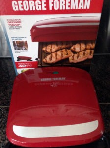 My new George Foreman grill