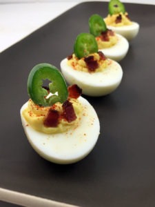 Jalapeño Bacon Deviled Eggs