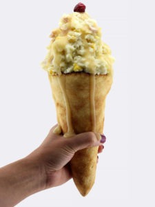The Thanksgiving Leftovers Cone
