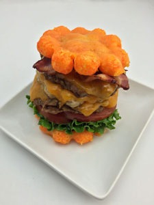 The Cheese Ball Bun Bacon Cheeseburger