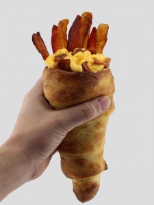 The Mac and Cheese Bread Cone