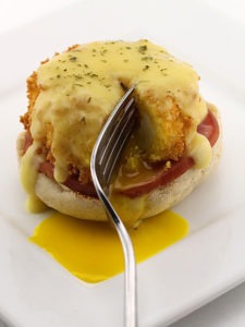 Deep Fried Eggs Benedict