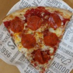 Sbarro's X-treme Double Duo Pepperoni pizza