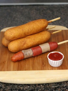 The Racing Sausages Corn Dog