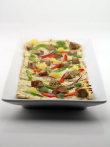 Teriyaki Pork Tenderloin Flatbread