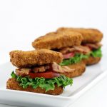 Deep Fried Pork Loin BLT Sandwiches