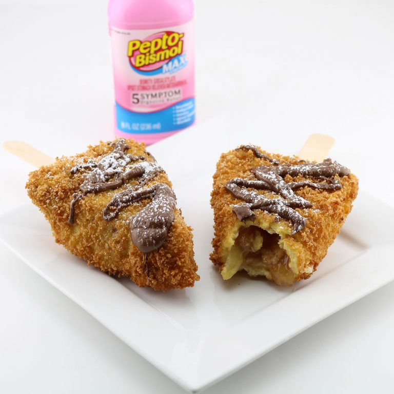 Deep Fried Apple Pie on a Stick