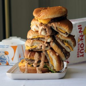 White Castle Style In-n-Out Double Double