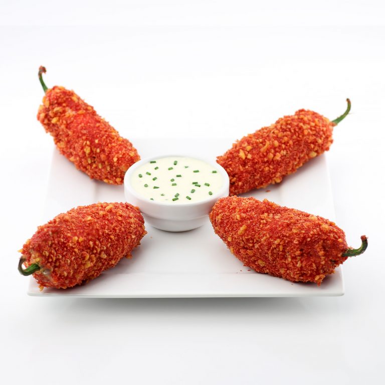 Flamin' Hot Cheetos Breaded Jalapeño Poppers