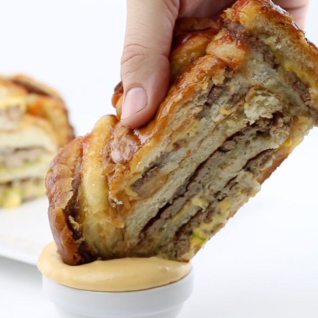 The Deep Fried White Castle Slider Breaded Big Mac