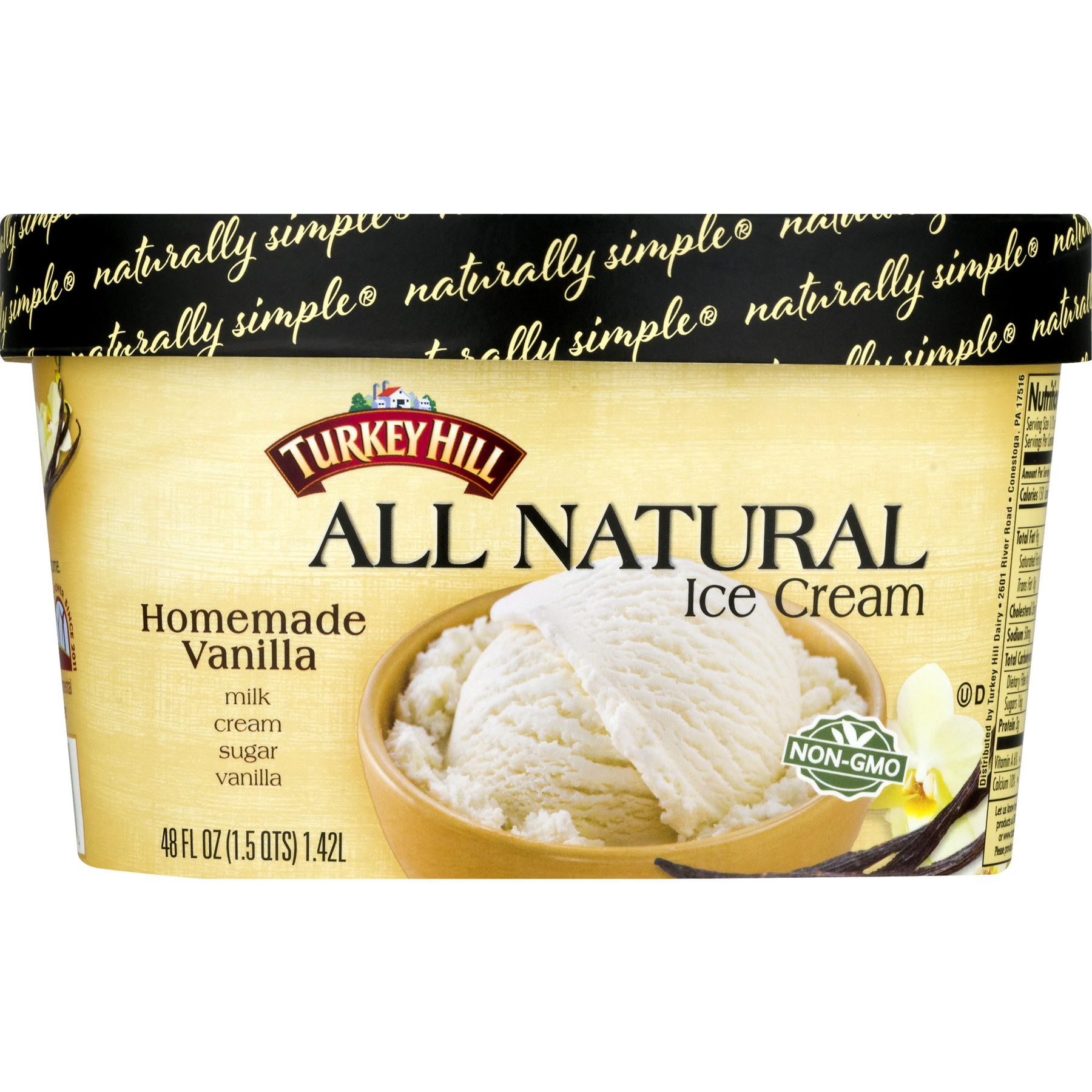 Turkey Hill Homemade Vanilla All Natural Ice Cream