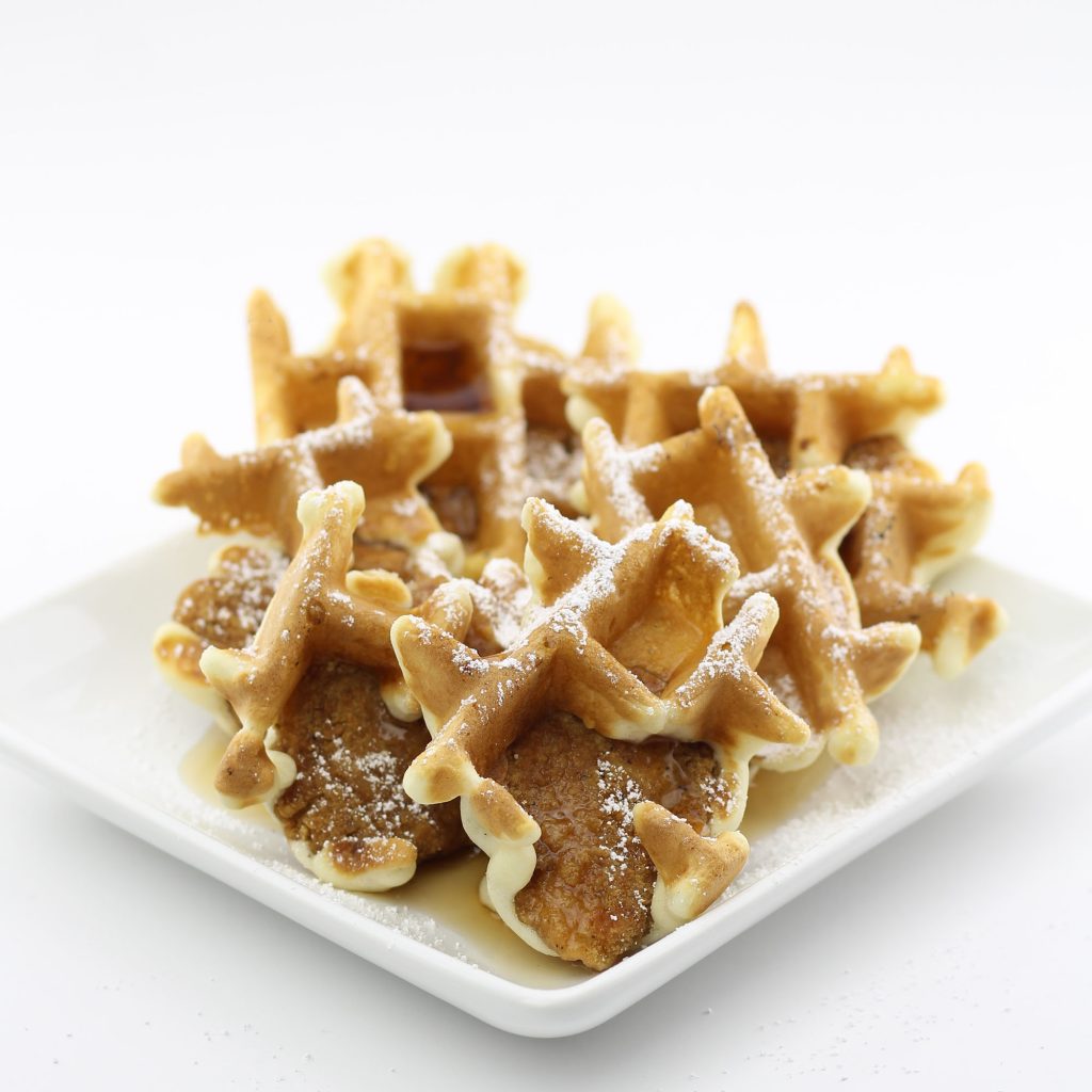 Chicken and Waffle Nuggets Food Recipes & Videos