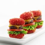 Flamin' Hot Cheetos Breaded Cheese Bun Sliders