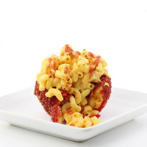 Flamin’ Hot Cheetos Breaded Macaroni and Cheese Bowls