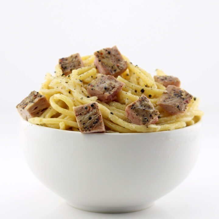 Cacio e Pepe w/ Smithfield Fresh Pork Tenderloin