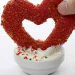 Valentine's Day Mozzarella Cheese Stick Hearts
