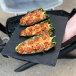 Pizza Stuffed Poblano Peppers