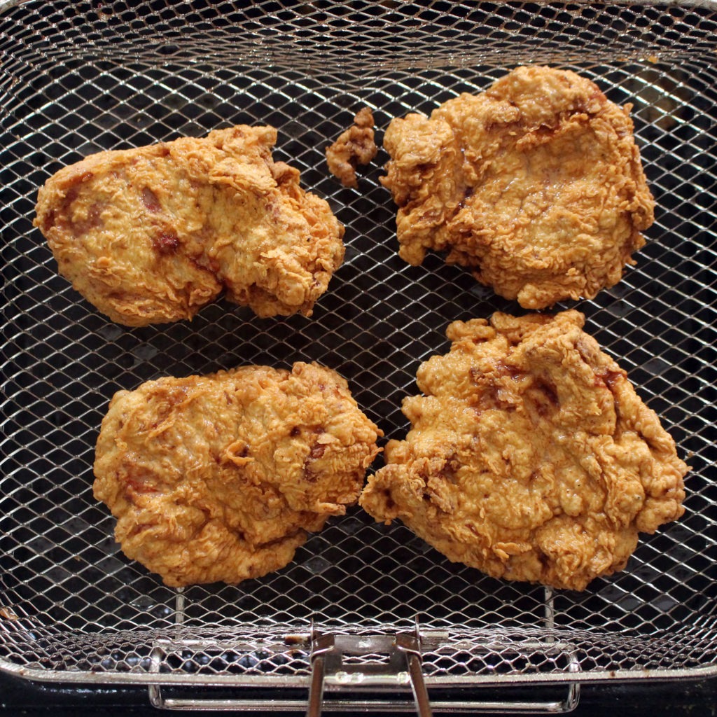 Chicken Fried Pork Tenderloin Sliders With Bacon Country Gravy