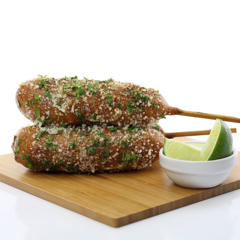Chorizo Elote Corn Dogs Recipe