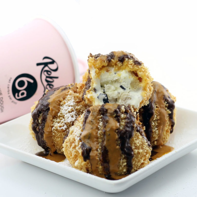 Keto Fried Ice Cream