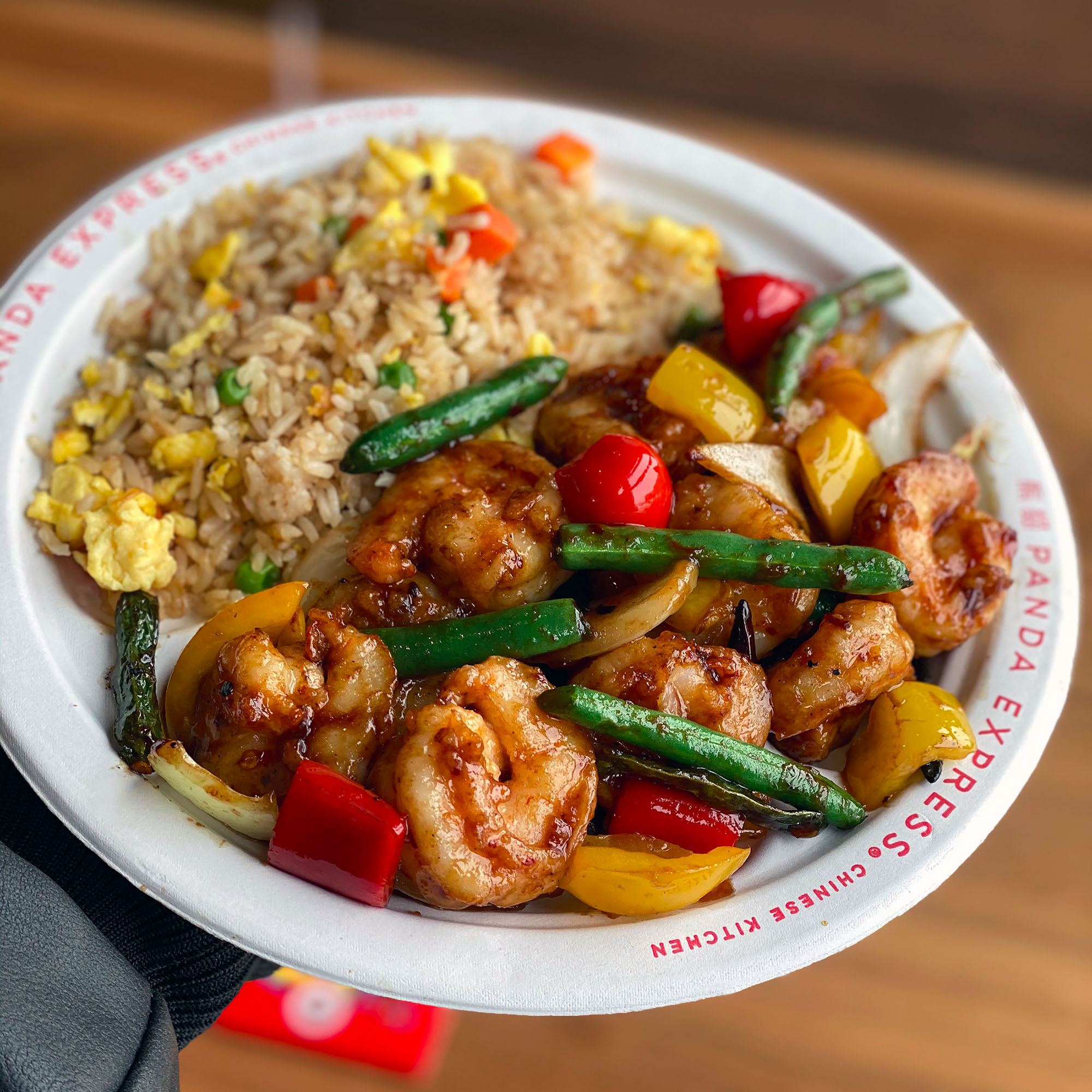 Review Firecracker Shrimp From Panda Express Food